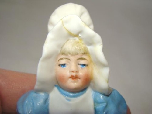 Antique hand painted bisque - antique,