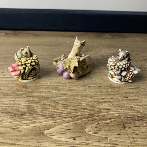 Harmony kingdom mice lot - mice,